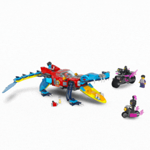 Masina Crocodil, +8 ani, 71458, Lego Dreamzzz